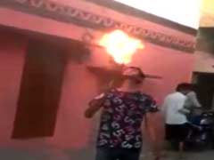 हैदराबाद : 19 साल के लड़के ने स्टंट के दौरान खुद को आग लगाई, मौत