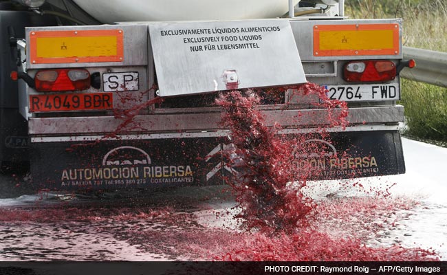 Spain To France: Don't Dump 90,000 Bottles Of Our Wine Into Your Streets