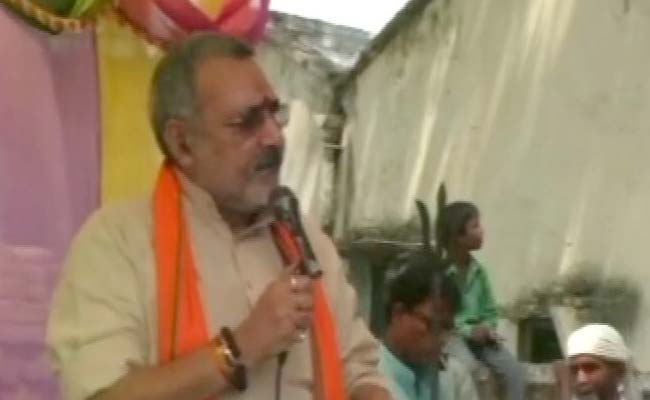 Minister Giriraj Singh Again: 'Need 2-Child Rule Or Daughters Unsafe'