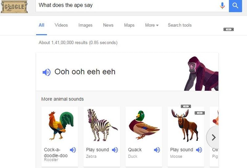 अब गूगल सुनाएगा, अलग-अलग जानवरों की आवाज