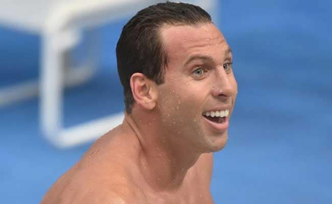 Australian Swimmer Grant Hackett Makes Splash In Mid-Air 'Nipple' Drama