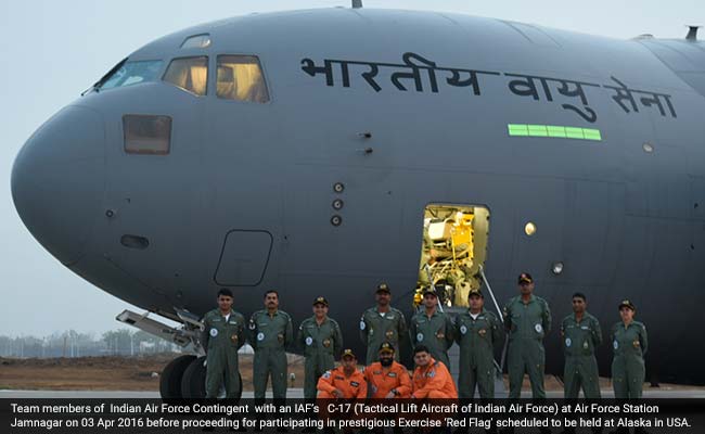 अमेरिका में रेड फ्लैग प्रैक्टिस में हिस्सा लेने के लिए भारतीय वायुसेना का दल रवाना