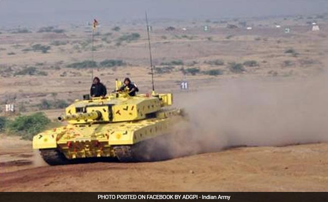 Indian Army Conducts Battle Exercise 'Shatrujeet' In Rajasthan