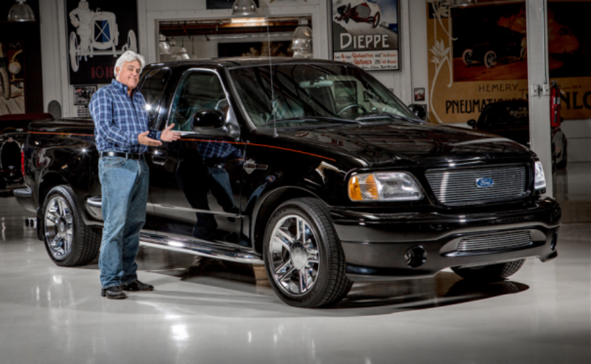 jay leno with his ford f 150 827x510