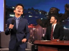 Mowgli Neel Sethi Takes <I>The Jungle Book</i> to <I>Jimmy Kimmel Live</i>