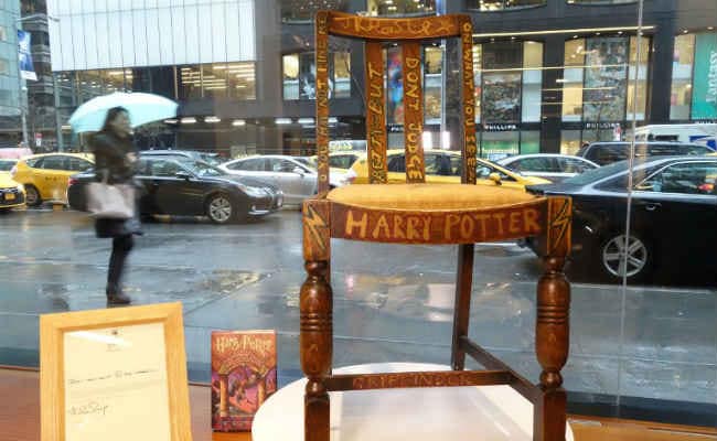 'Harry Potter' Author's Chair Sells For $394,000 In New York