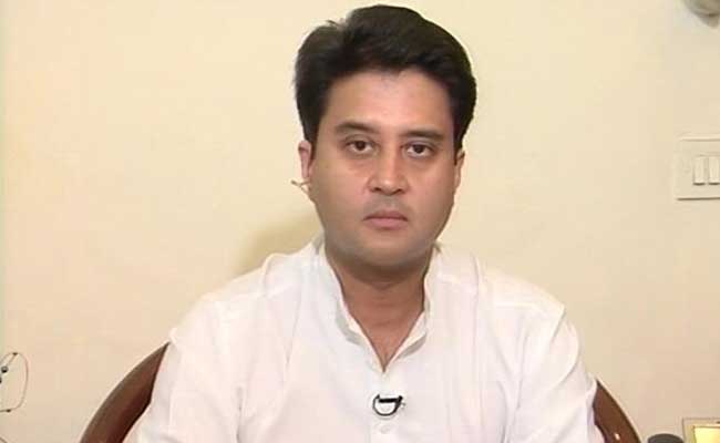 Uma Bharti's 'Can't Plan For Drought' Statement Most Absurd: Jyotiraditya Scindia