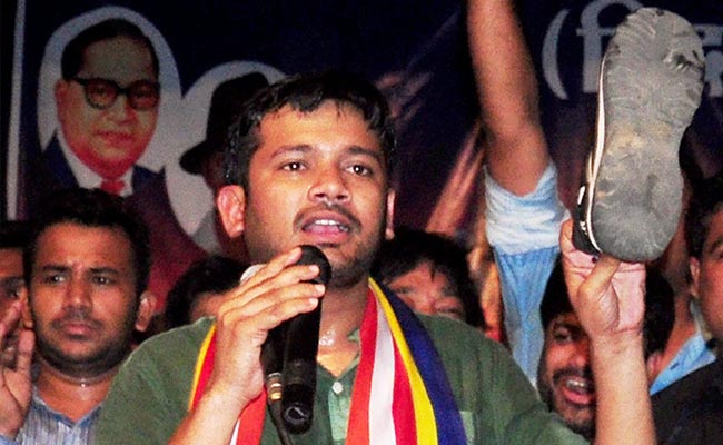 Student Activist Throws Shoe At Kanhaiya Kumar In Nagpur, Car Attacked