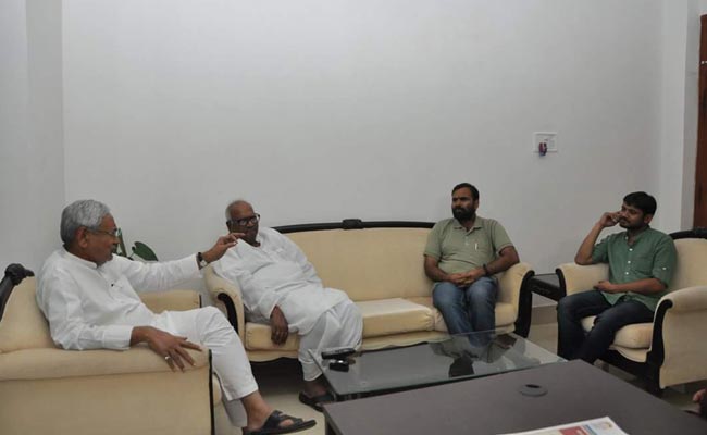 कन्हैया के स्वागत में बिहार सरकार ने पलक-पांवड़े बिछाए, नीतीश और लालू से मुलाकात