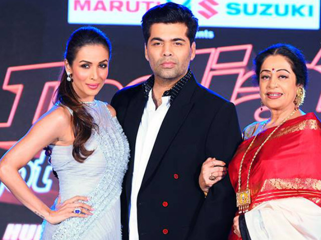 Karan Johar Keeps Malaika 'Entertained' on the Sets of <I>India's Got Talent</i>