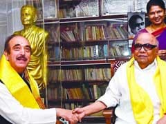 Ghulam Nabi Azad To Meet DMK Chief Karunanidhi For Seat-Sharing Talks