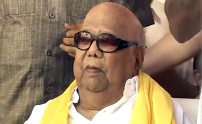 DMK Chief Karunanidhi Re-Admitted In Chennai's Kauvery Hospital