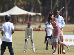 Mumbai Bowled Out By Royal Couple's Charm Mumbai Bowled Out By Royal Couple's Charm