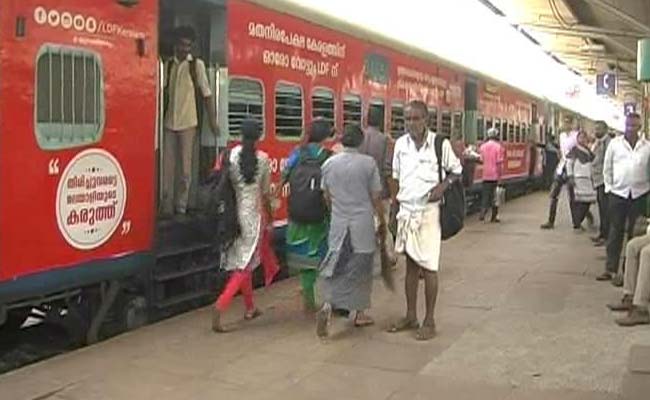 On Track For Kerala Elections, Trains Wrapped In Ads