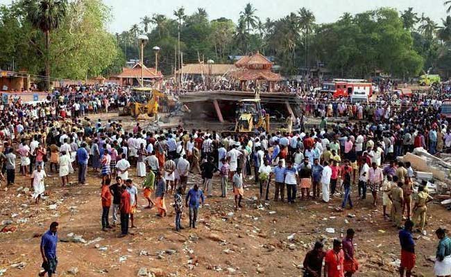 चुनाव से पहले केरल में राजनीतिक रंग ले रहा मंदिर हादसा