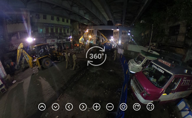 360-Degree View: Kolkata Flyover Collapse, 36 Hours Later