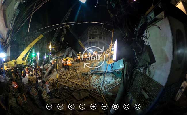 360-Degree View Of Collapsed Kolkata Flyover, Rescue Ops