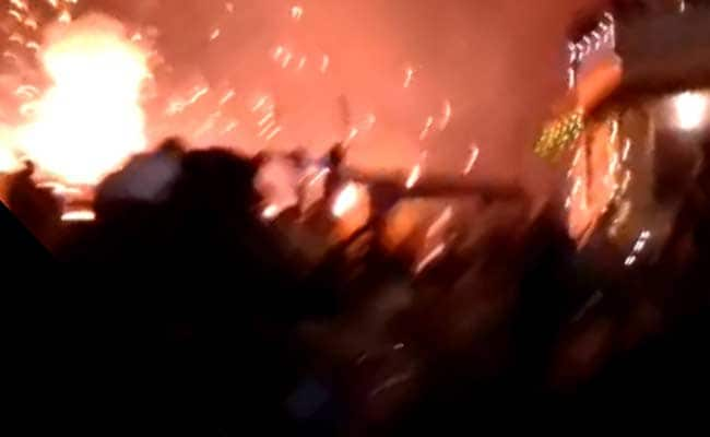 Kollam Temple Fire: New Video Captures Fireworks Morphing Into Disaster