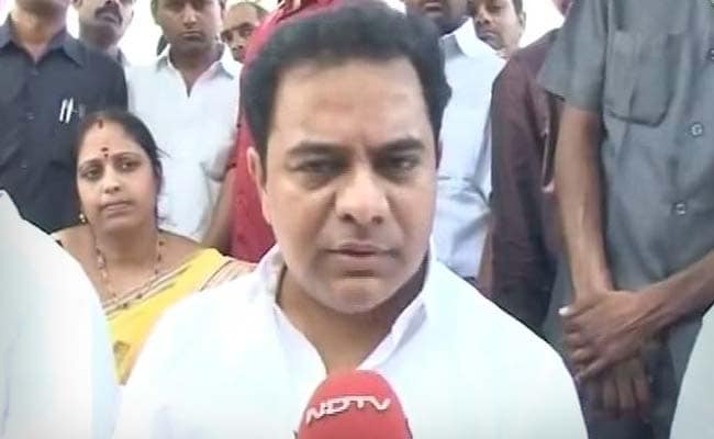 'Just One Party He Hasn't Allied With': KTR's Dig At Chandrababu Naidu