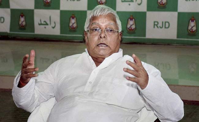 Lalu Prasad Backs Nitish Kumar On Call For Opposition Unity Against BJP, RSS