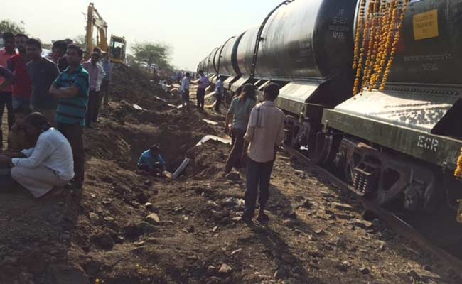 Water Train Arrives In Latur To Cheers - And Competing Claims Of Credit