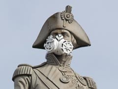 Too Much Pollution In London? Now, Face Masks For Famous Statues Too