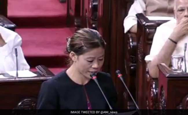 Nominated Members Take Oath In Rajya Sabha