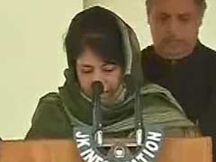Mehbooba Mufti Sworn In As First Woman Chief Minister Of Jammu And Kashmir