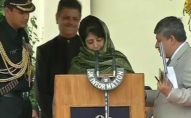 Zero Tolerance For Dissidence: Chief Minister Mehbooba's Message