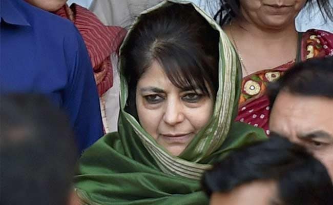 If US, Iran Can End Hostilities, Why Not India, Pak: Mehbooba Mufti