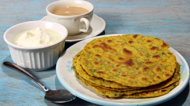 methi paratha