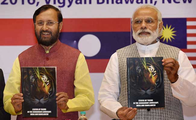 India's Tiger Count At Nearly 2,500: Prakash Javadekar