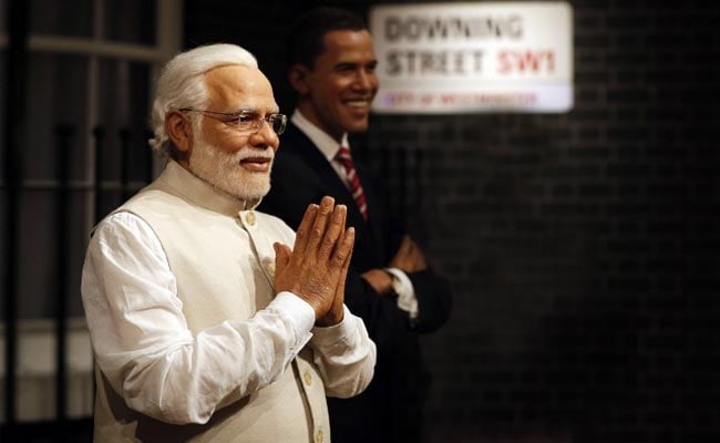 PM Modi Joins Obama, Cameron At London's Madame Tussauds Wax Museum