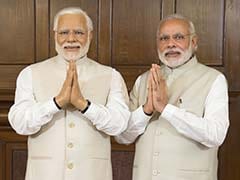 What PM Modi Said When He Met His Wax Twin