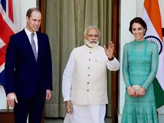 PM Modi Hosts Prince William And Kate For Lunch