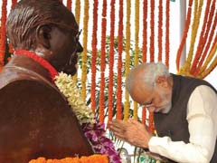 PM Modi Pays Tributes To BR Ambedkar On 125th Birth Anniversary