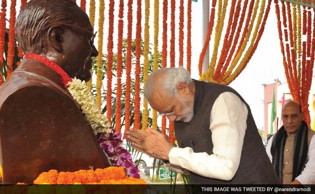 PM Modi Pays Tributes To BR Ambedkar On 125th Birth Anniversary