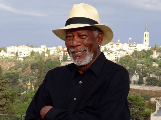 Morgan Freeman Posts Reminder Pic of His India Trip Filming Story Of God