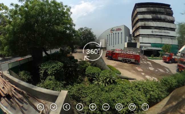 360 Degree View Of National Museum Of Natural History After Fire