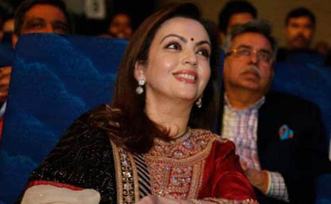 Nita Ambani To Present Ceremonial ''Match Ball'' To NBA Officials