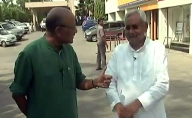Nitish Kumar's First TV Interview After Winning Bihar Election
