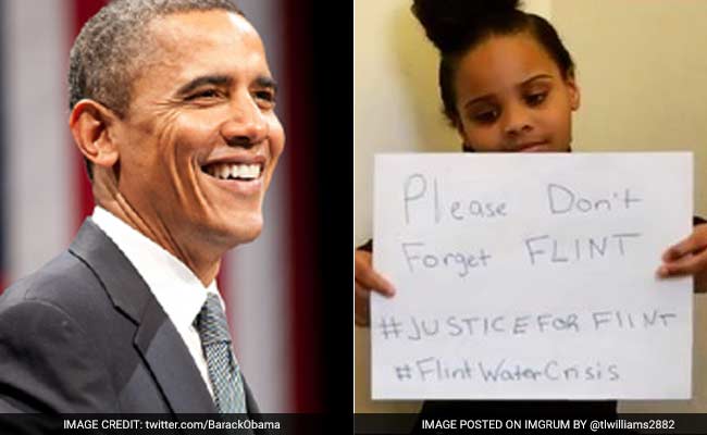 Obama, Responding To An 8-Year Old's Request, Will Travel To Flint Next Week