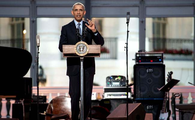 Barack Obama Hosts Jazz Concert At 'Blues House'