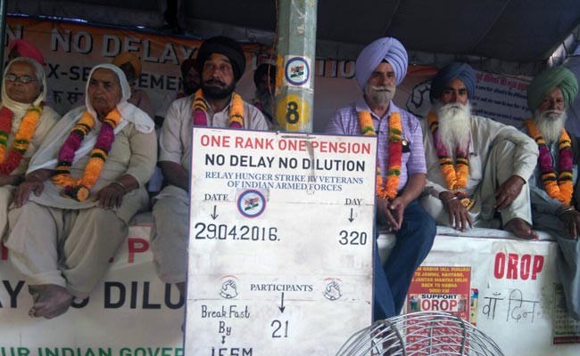 Supreme Court Seeks Centre's Response On OROP