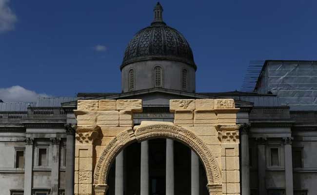 Recreation Of Destroyed Palmyra Arch Unveiled In London