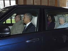 Obama Driven By Britain's 94-Year-Old Prince Philip