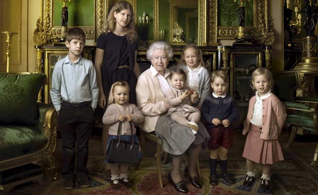 Princess Charlotte, Not Yet 1, Sits in the Royal Lap in Pic With the Queen
