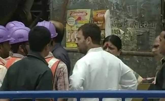 Rahul Gandhi's Visit To Kolkata Flyover Collapse Site A 'Photo-Op', Says BJP