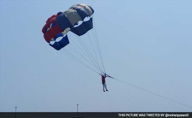 Tamil Nadu Collector Para Glides To Create Voter Awareness