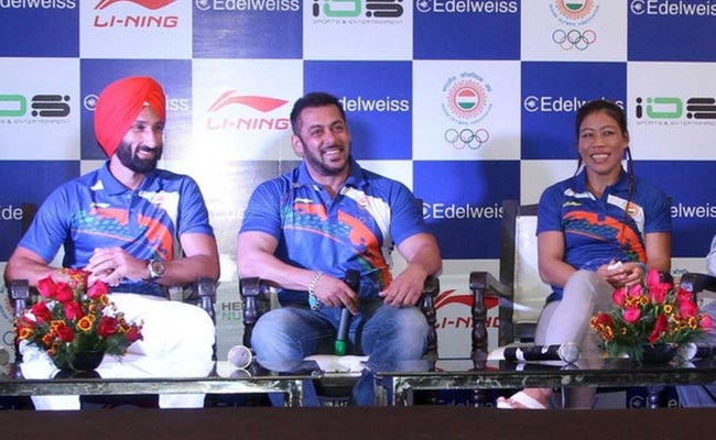 'सुल्तान' आए बीमा लाए : भारतीय ओलिंपिक दल से जुड़े सलमान